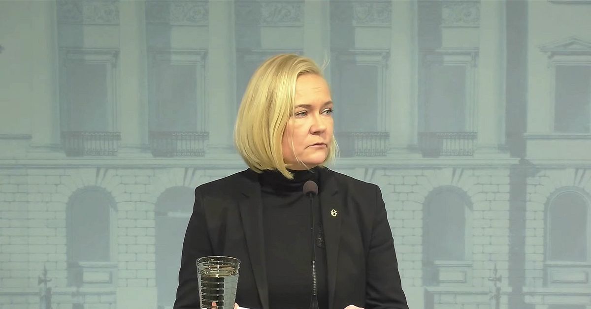 Inrikesminister Mari Rantanen: Finlands östgräns hålls stängd | SVT Nyheter