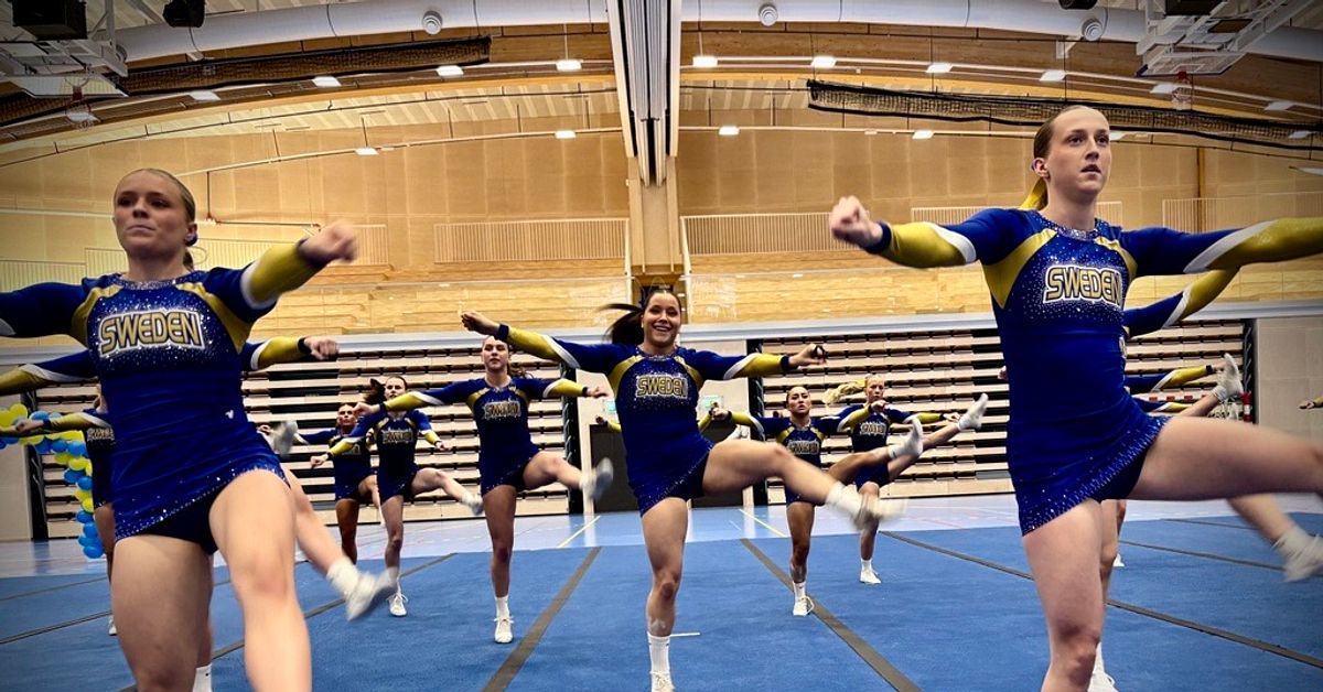Cheerleading – en av Sveriges snabbast växande sporter | SVT Nyheter