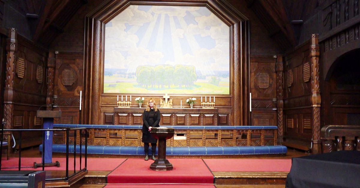 Så klarade Kirunas berömda altartavla kyrkflytten