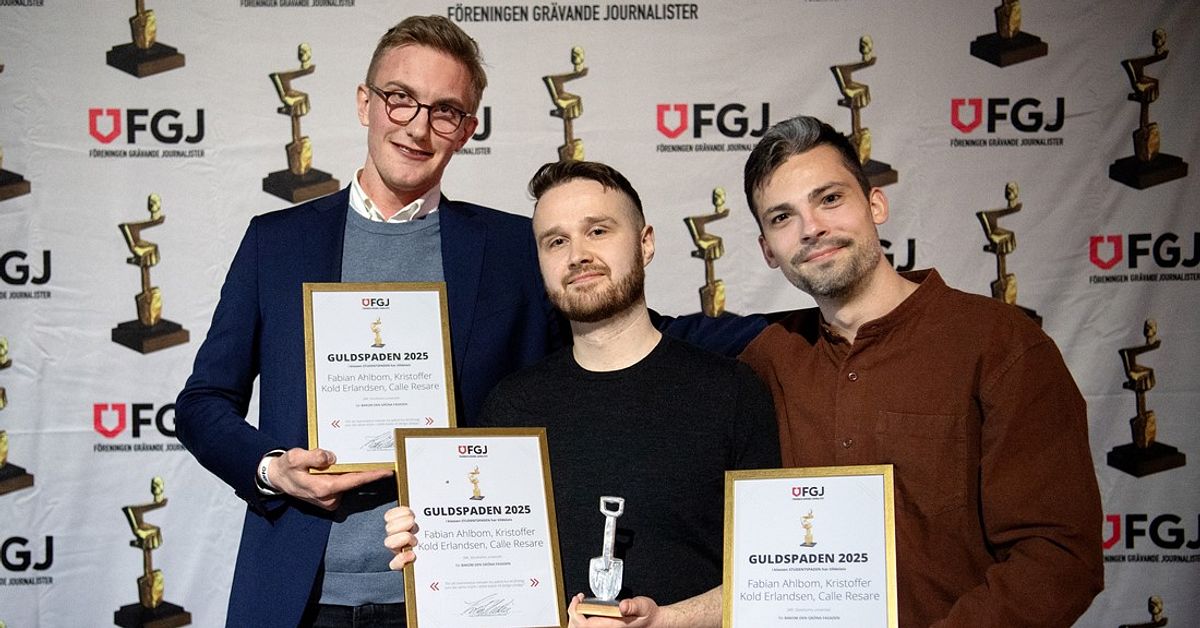 Kristoffer Kold Erlandsen fick prestigefyllt gr&auml;vpris