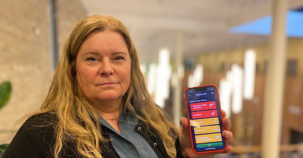 Botkyrkaskolor har ”panik-knapp” – låser alla dörrar | SVT Nyheter
