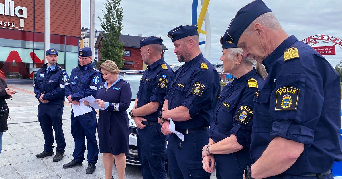 Historiskt n&auml;r svenska poliser f&aring;r ingripa sj&auml;lva i Finland