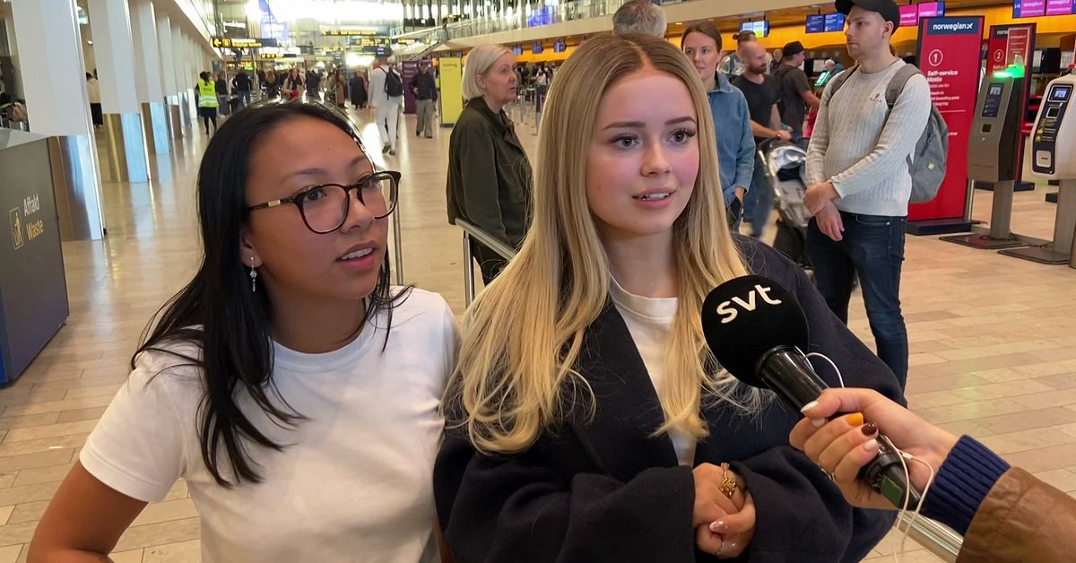 Flyget stod still i flera timmar: ”Tänkte nu dör vi”