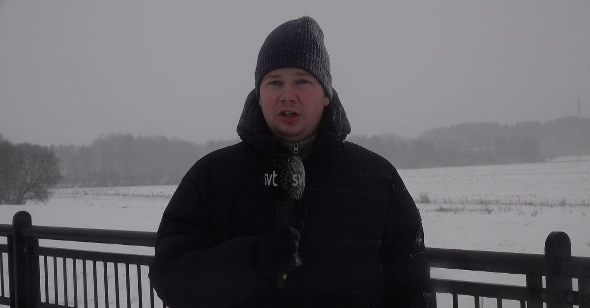 Kraftigt snöfall sveper in över Östergötland: ”Intensivt”