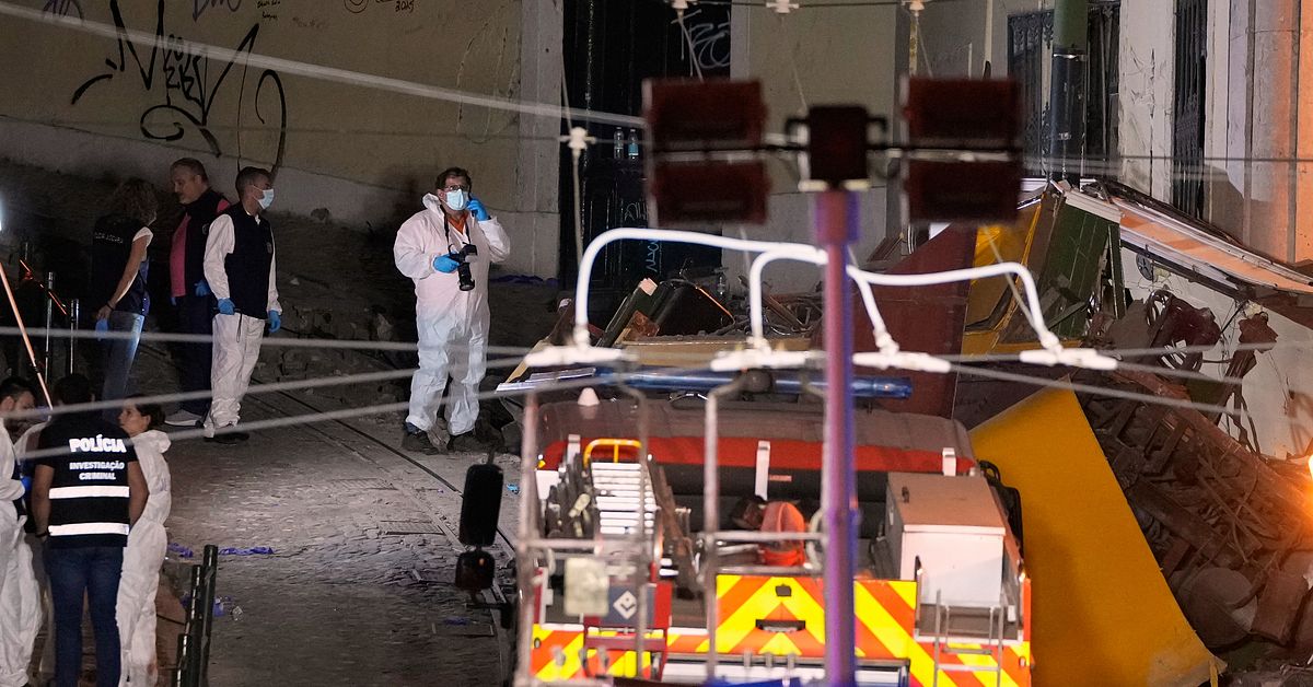 Bergbana har spårat ur i Lissabon – 15 döda
