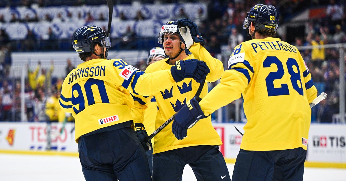 Eriksson Ek ledde Sverige till seger i VM-premiären mot USA