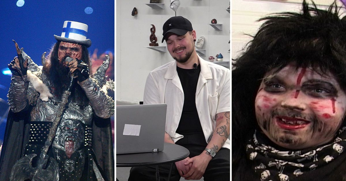 9-&aring;rige Andr&eacute; var Mr Lordi &ndash; reagerar p&aring; klippet 20 &aring;r senare