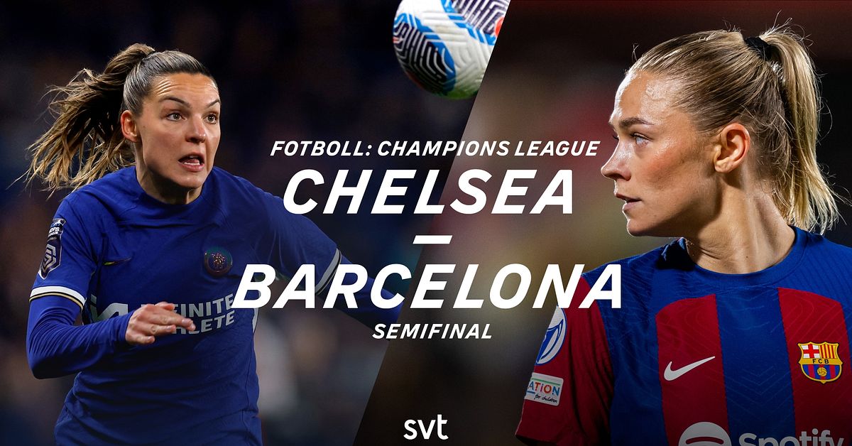 18.30: Chelsea tar emot Barcelona i semifinalreturen i Champions League