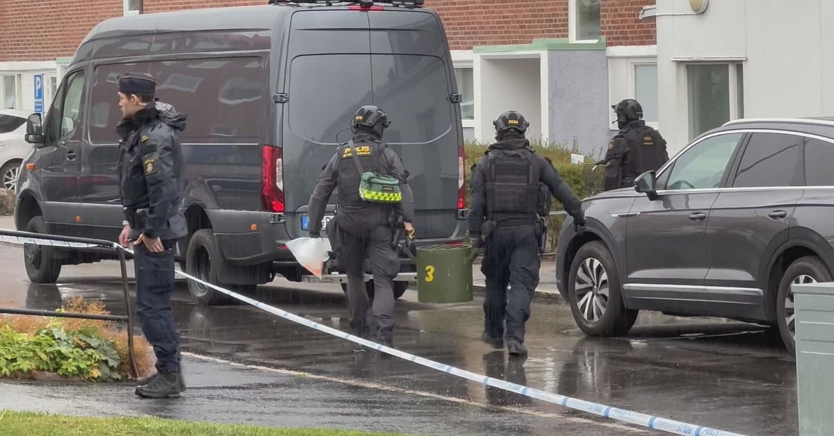 Misstänkt farligt föremål i Mölndal – bedömdes som skarpt