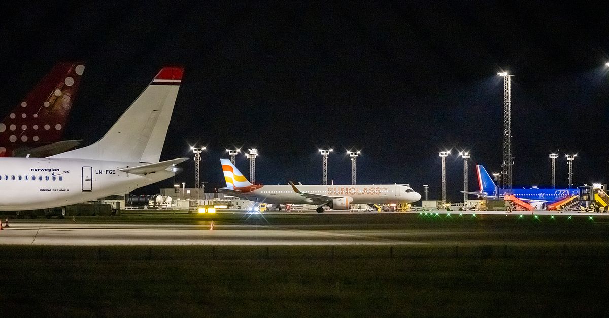 Drönare över nya danska flygplatser – luftrum stängdes över Ålborg