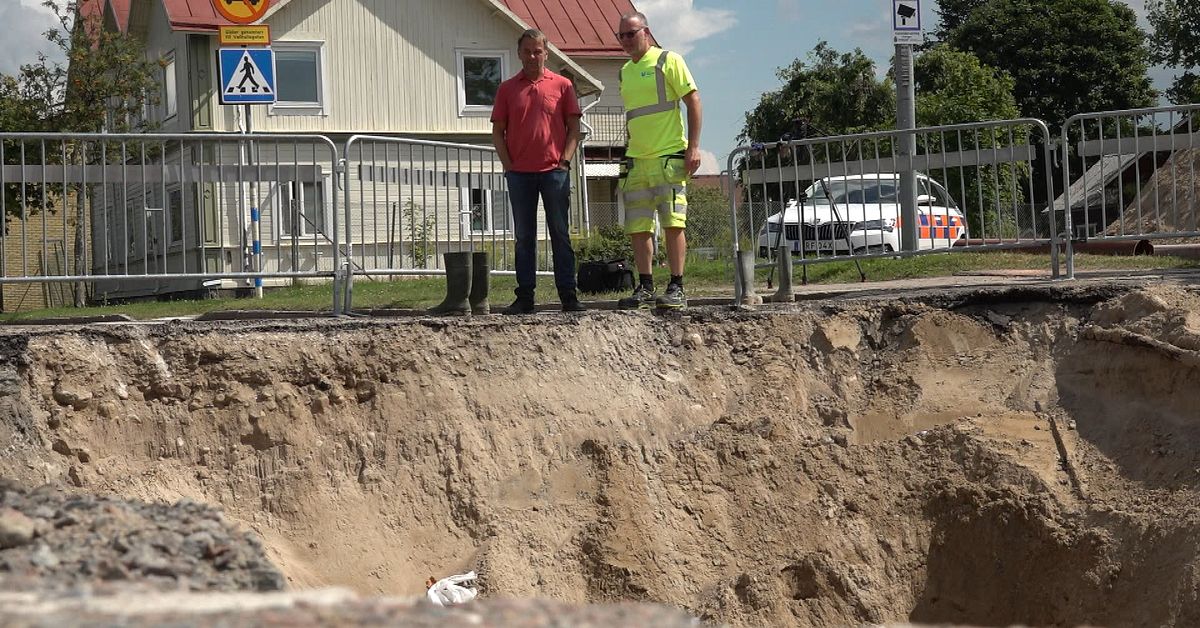 Efter vattenläckan i Kil – tiden börjar rinna ut för ledningarna | SVT ...