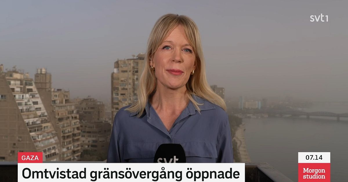 Nu &ouml;ppnar gr&auml;ns&ouml;verg&aring;ngen i Rafah &ndash;&rdquo;Otroligt sk&ouml;rt&rdquo;