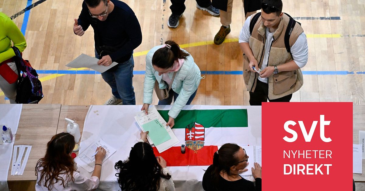 Ungern går till val – följ utvecklingen här