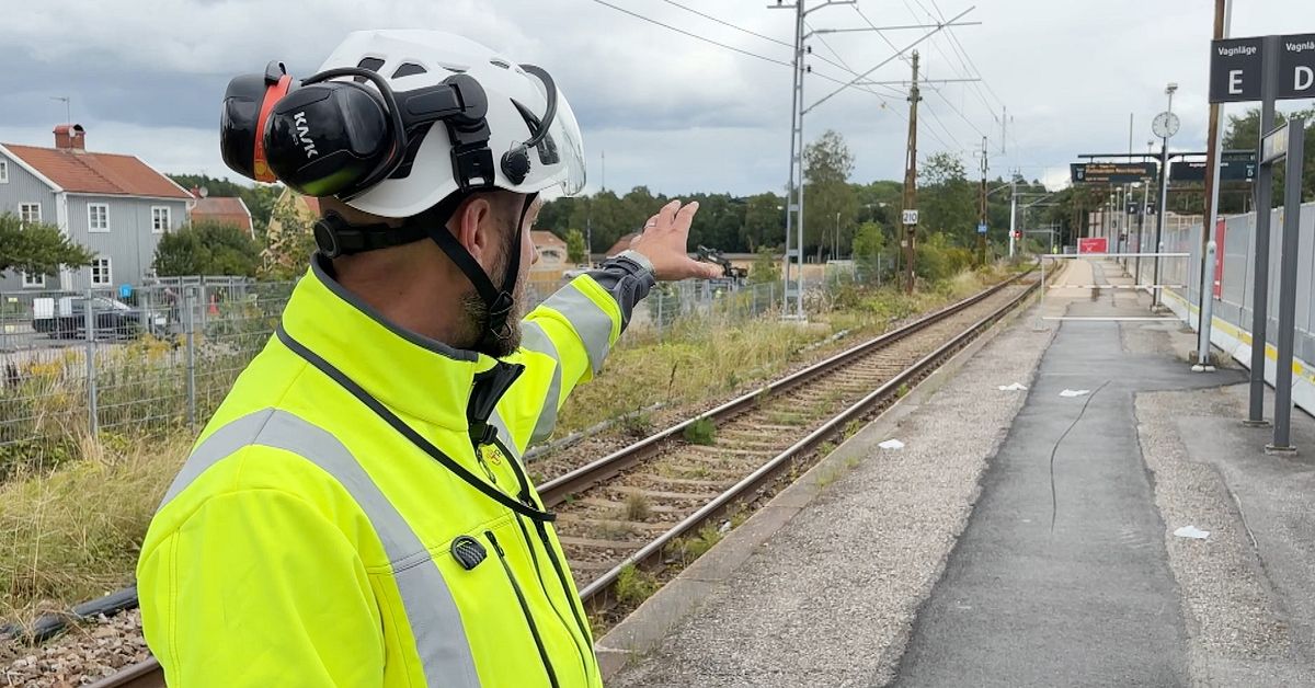 Spårspringare sätter livet på spel och försenar tågen i Nyköping