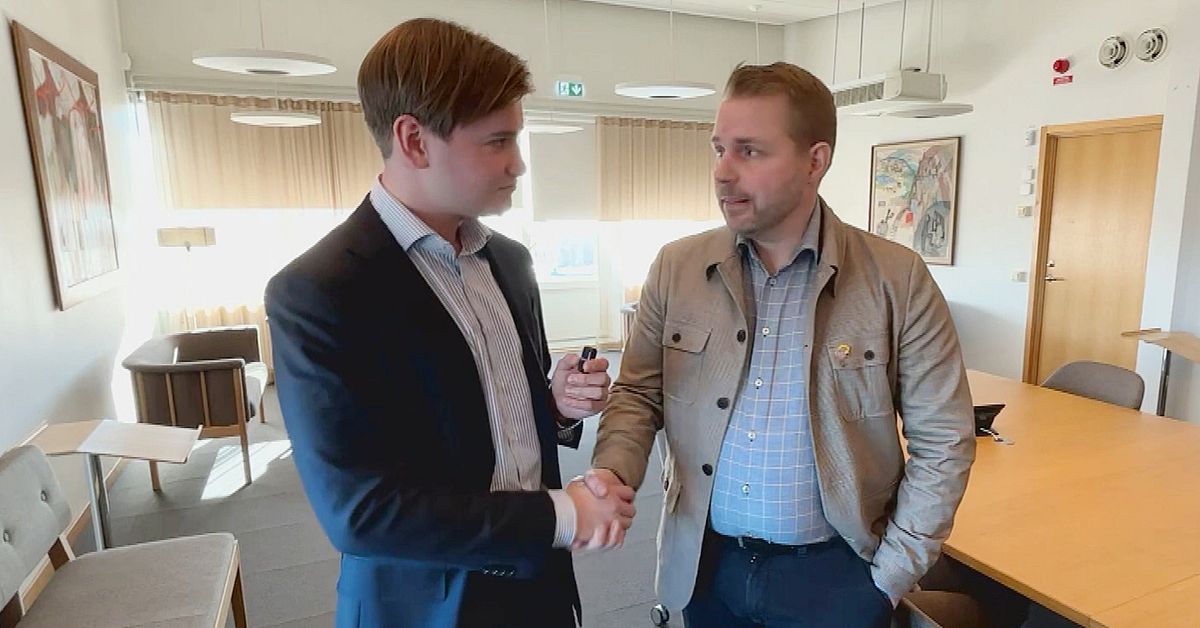 Ingen kram men L och SD skakar hand p&aring; att f&aring; bort S i Lule&aring;