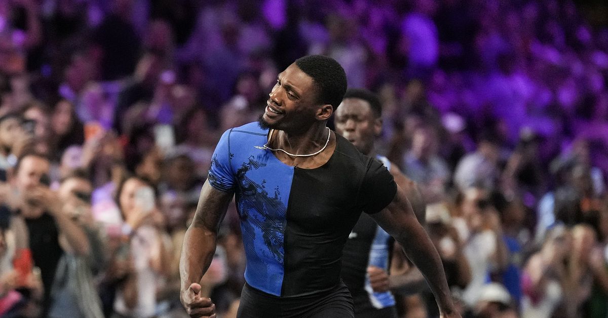 Fred Kerley lyckades inte sl&aring; Usain Bolt