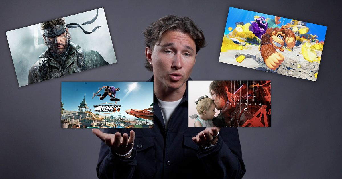 Donkey Kong, Metal Gear Solid och Death Stranding – här är bästa spelen i sommar