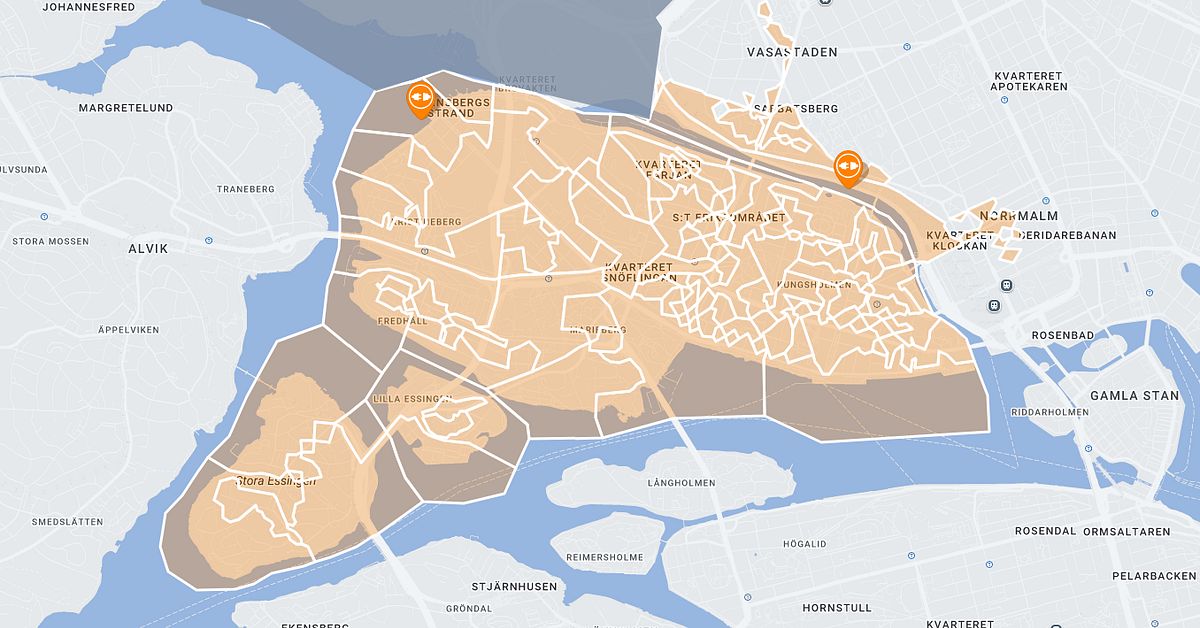 Str&ouml;mmen tillbaka efter stort avbrott i Stockholm