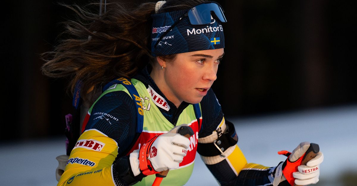Biathlon prospect Sara Andersson on fierce team competition: “A luxury problem”