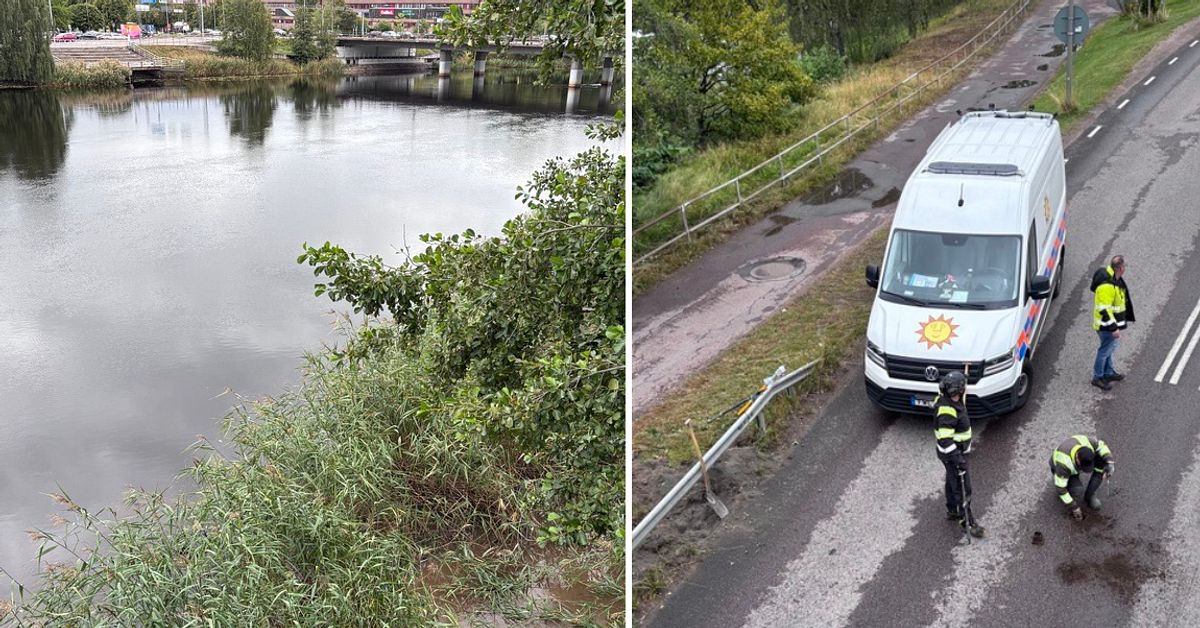 Omfattande vattenläcka i Karlstad och Hammarö