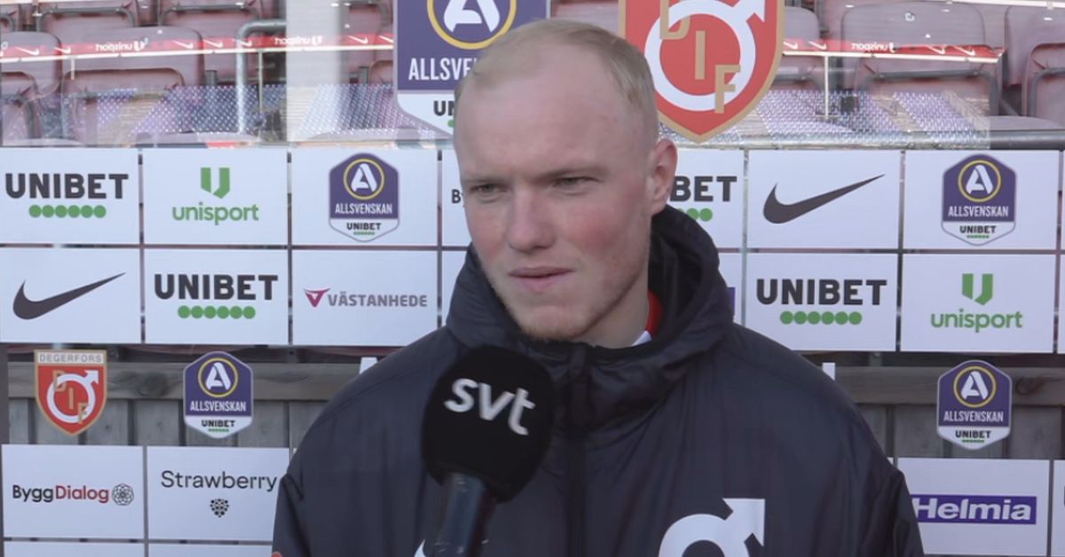 Marcus Rafferty blev utbytt i Degerfors kvitteringsjakt: ”Det är ...