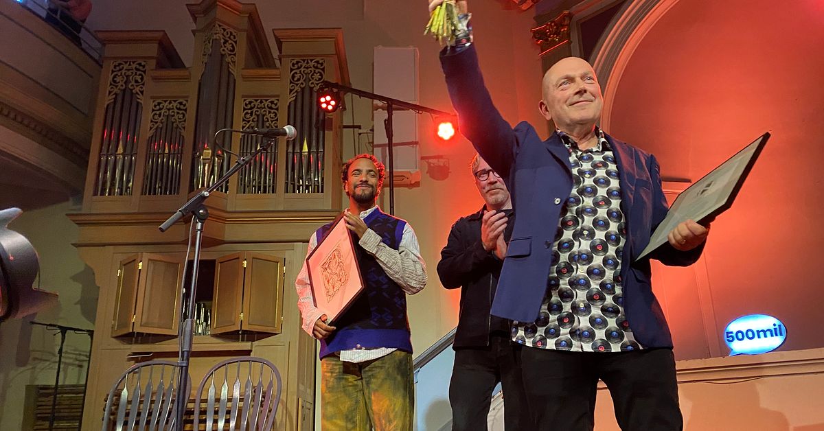 Lars Winnerbäck har delat ut Nyponpriset: ”Once in a lifetime-grej”