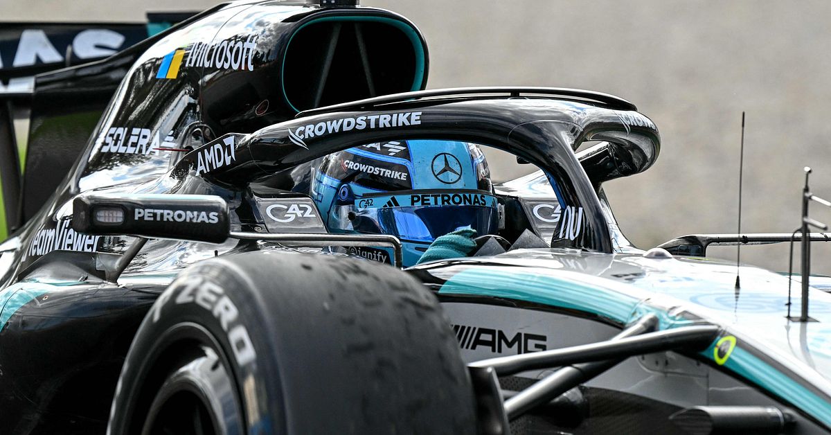 George Russell segrare i formel 1