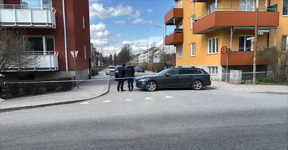 Misst&auml;nkt farligt f&ouml;rem&aring;l i H&ouml;gan&auml;s i Uppsala