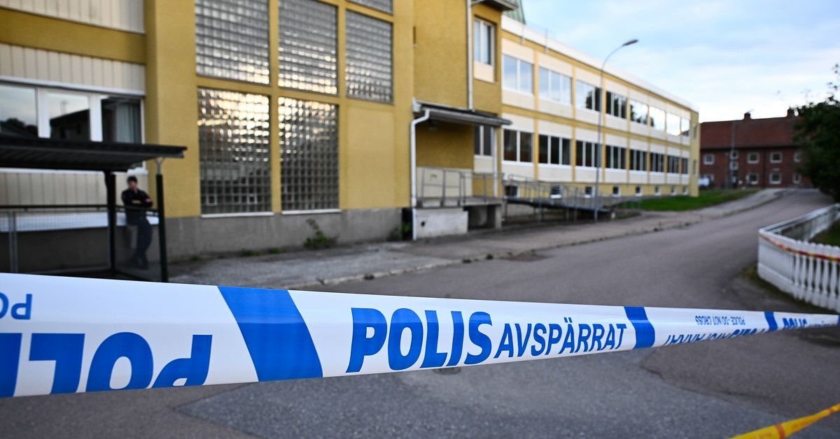 Sv&auml;rdattack p&aring; skola i Fagersta &ndash; f&ouml;lj SVT:s direktrapport