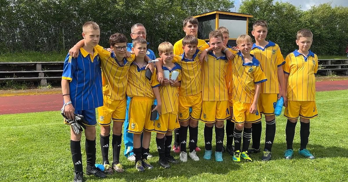 Krigsdrabbade barn fr&aring;n Ukraina spelar i Storsj&ouml;cupen