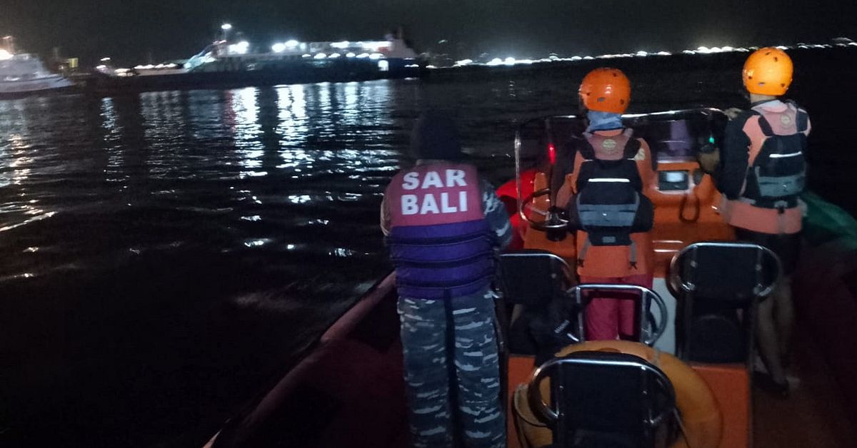 Färjeolycka i Bali: Flera döda och ett 40-tal saknas