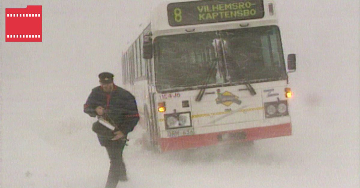 Meteorologen: ”Snöstormen för 30 år sedan var unik”