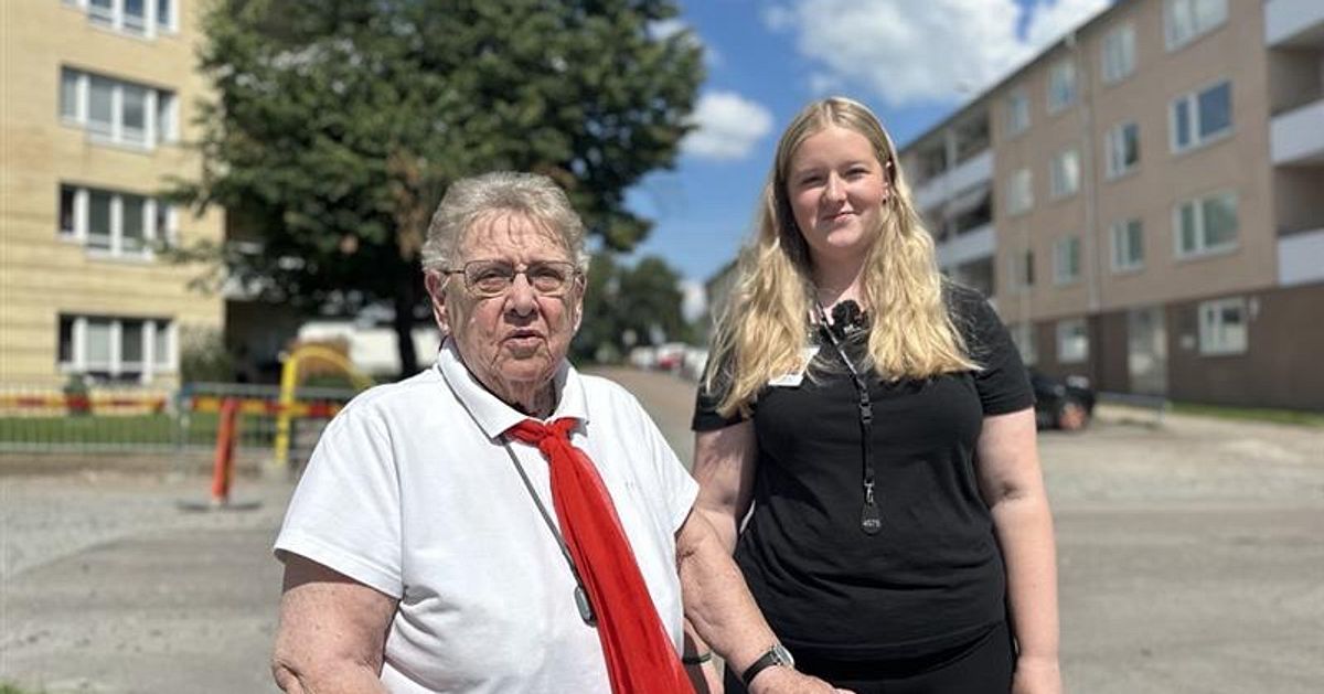 Ungdomar bryter ensamhet bland äldre i Arvika