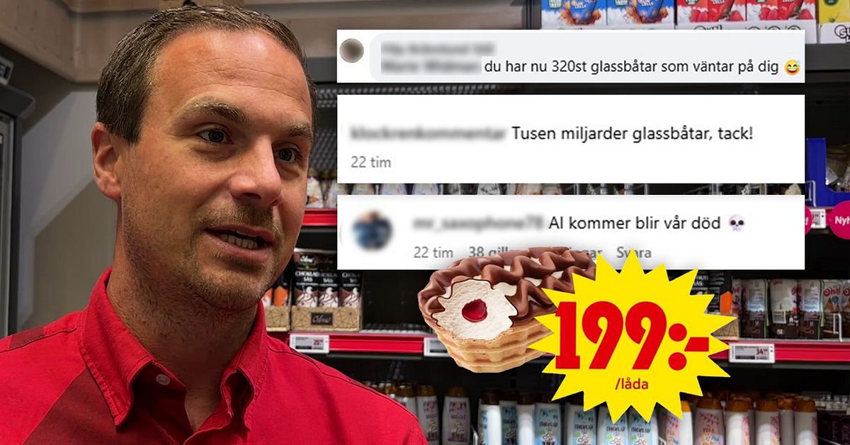 AI-robot i Västerås skapade kaos med Icas glassbåtsbeställningar – svaren blev virala