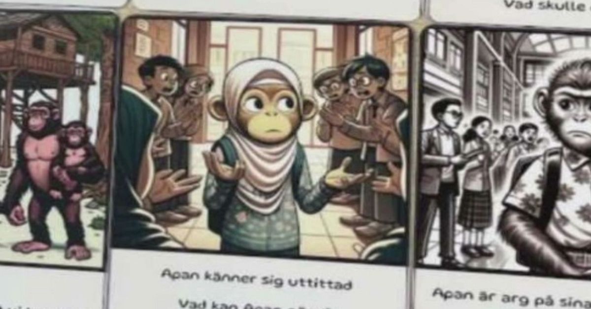 Behandlingsmaterialet Arga apor anmäls till DO – anklagas för rasism