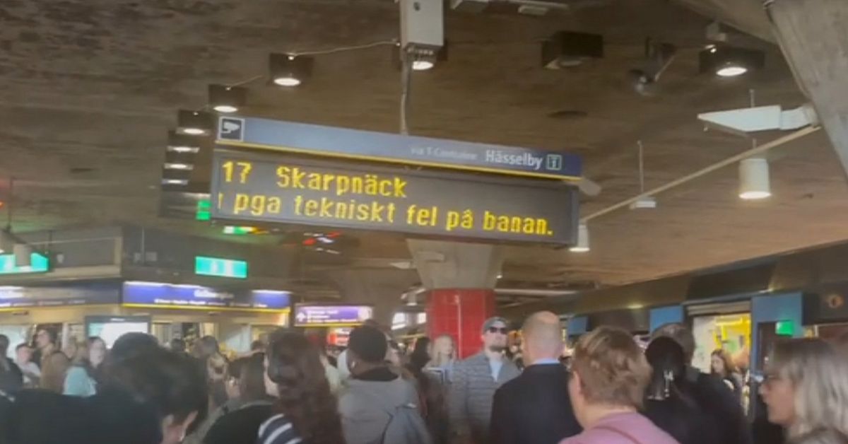 Nytt stopp p&aring; tunnelbanans gr&ouml;na linje