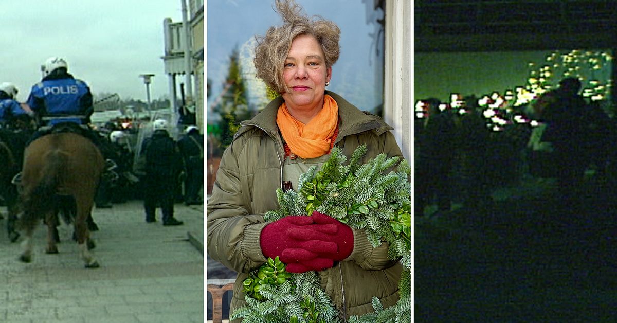 De gjorde Salem till krigszon – nu möts nazisterna av julmarknad