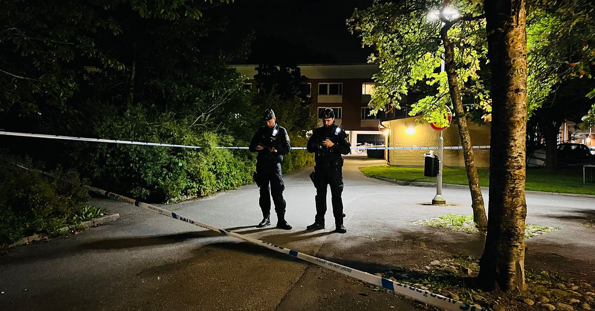 Explosion vid port i Örebro