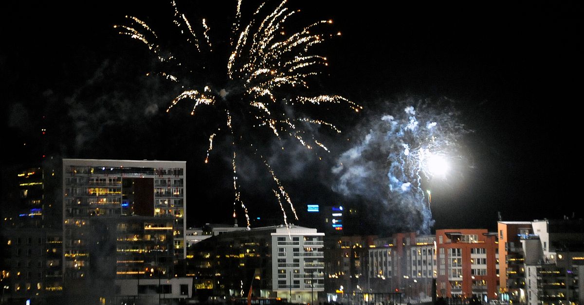 S&aring; blev ny&aring;rsnatten &ndash; fler polis&auml;renden &auml;n f&ouml;rra &aring;ret