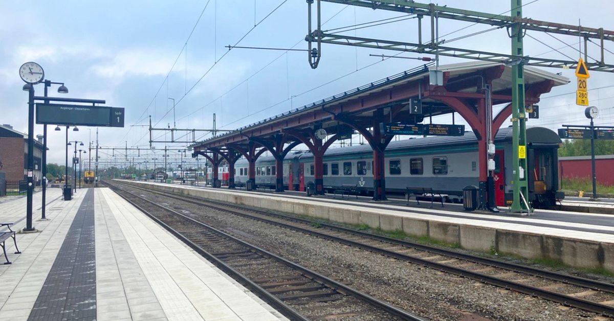 Efter skyfallen – totalstopp för SJ:s tåg till Norrbotten