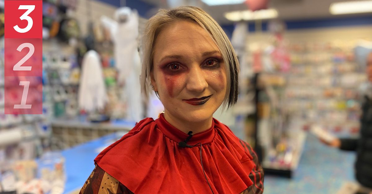 Here are the most popular Halloween costumes "A little unexpected with a cheerleader" Teller