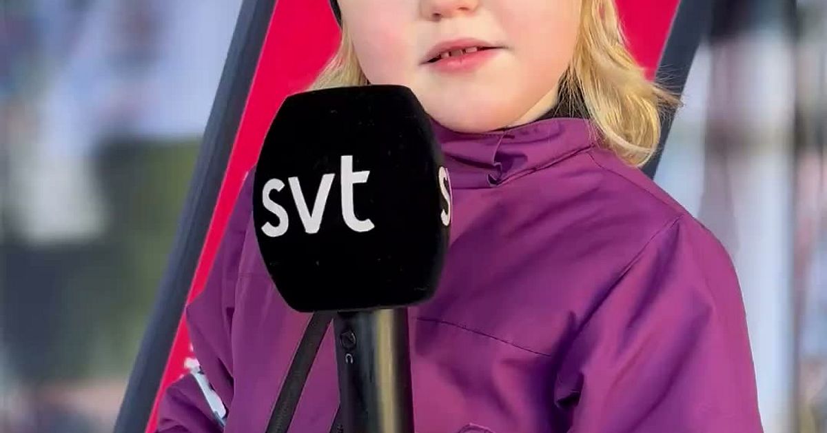 Här testar barn på att vara SVT-programledare | SVT Nyheter