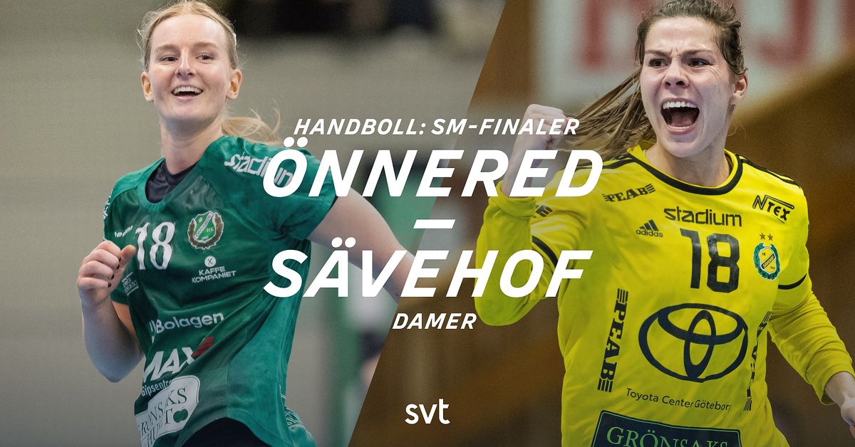 Se andra SM-finalen mellan Önnered och Sävehof