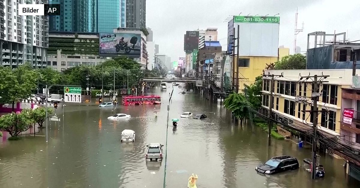 &Ouml;versv&auml;mningar i Bangkok &ndash; katastroftillst&aring;nd utf&auml;rdat