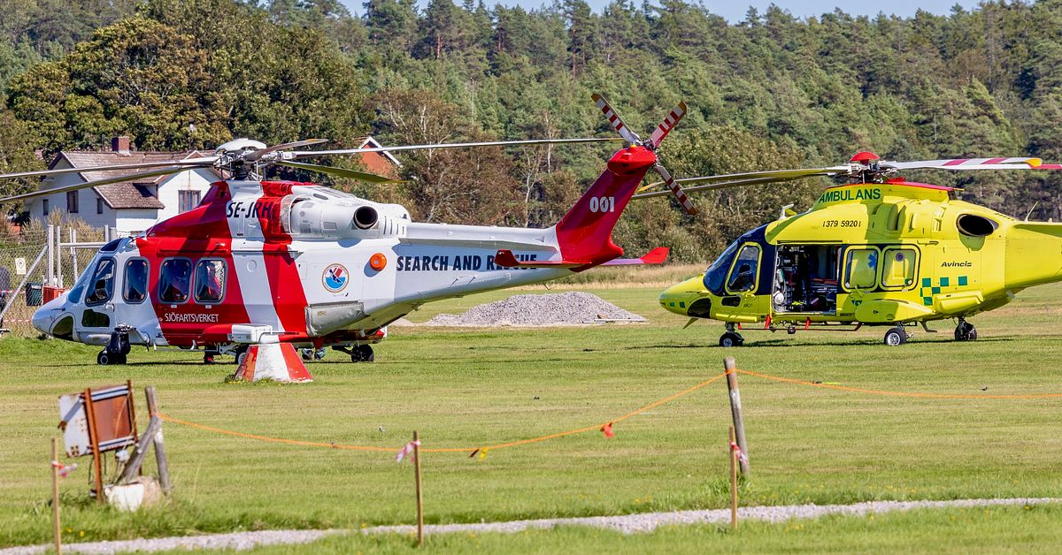 Olycka med fallskärmshoppare utanför Strömstad