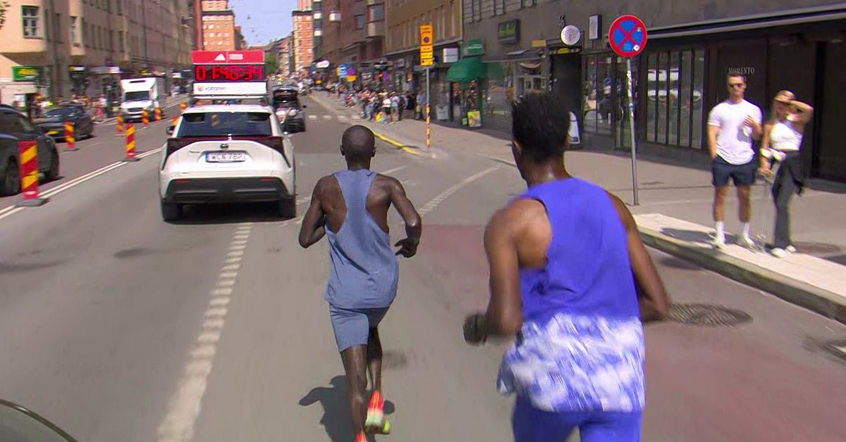 Edwin Kiptoo vinner Stockholm Marathon 2026 &ouml;verl&auml;gset
