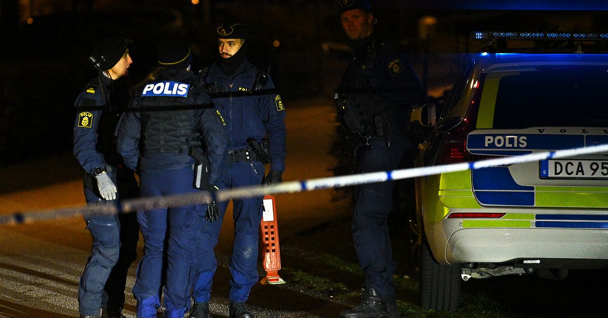 Ytterd&ouml;rr spr&auml;ngd i Falkenberg &ndash; kraftig explosion