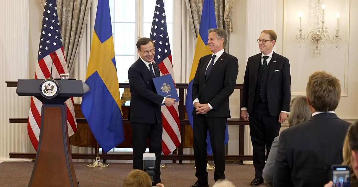 Sweden formally a member of NATO – Kristersson: “Deeply grateful”