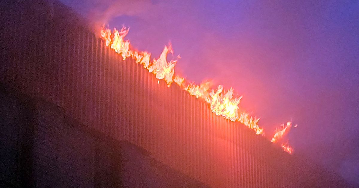 Brand i flerfamiljshus i Borlänge