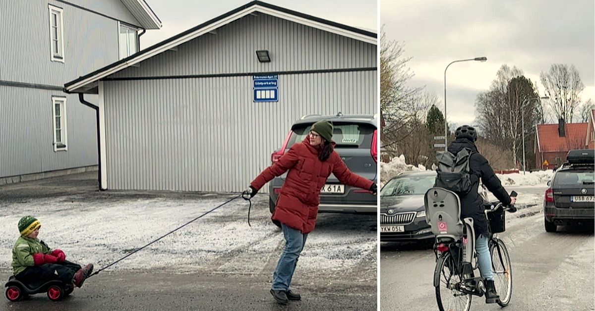Oro på Teg i Umeå när trafiken leds om – boende: ”Barnrikt område”